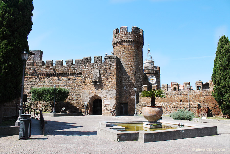 La Rocca duecentesca, sede dell'attuale Museo Nazionale Cerite a Cerveteri