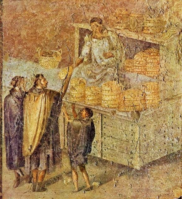 pane di farro della antica Roma