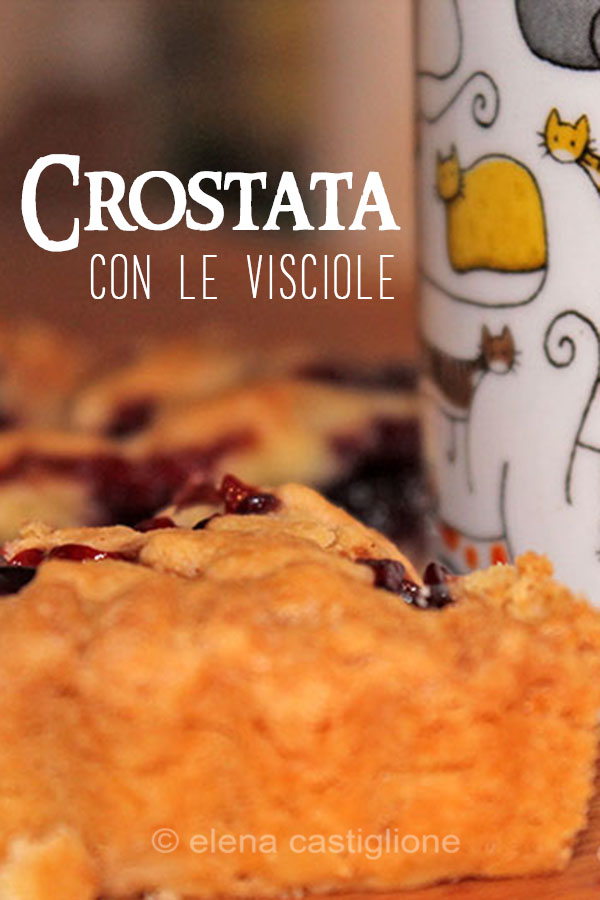 crostata con le visciole