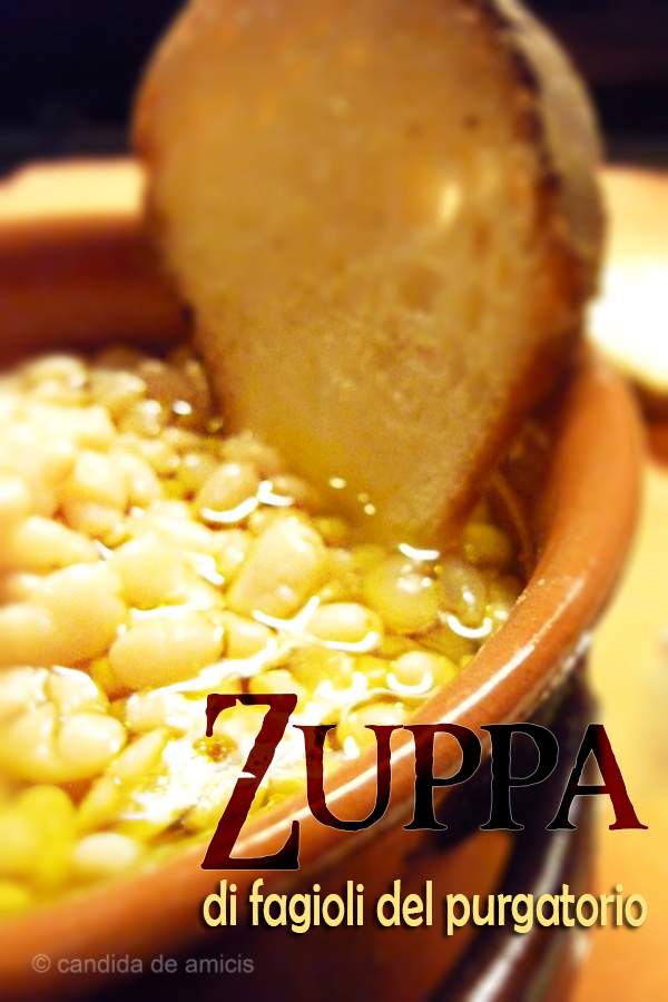 zuppa di fagioli del purgatorio