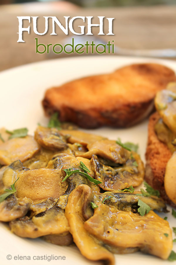 funghi brodettati