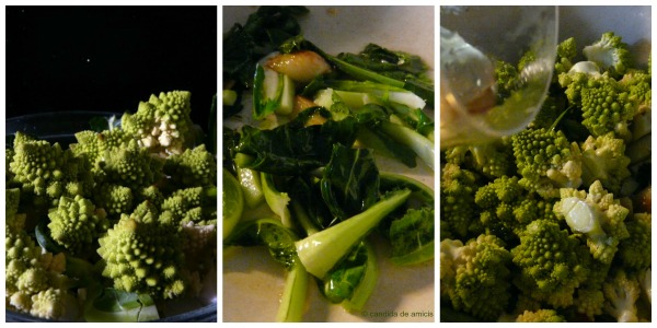 broccoli romaneschi cotti a crudo