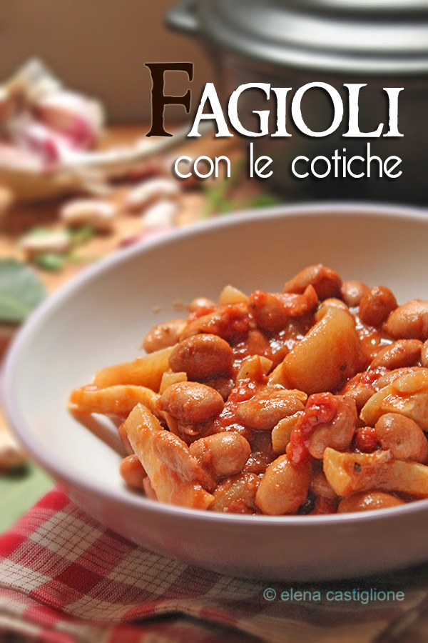 Fagioli e cotiche alla romana