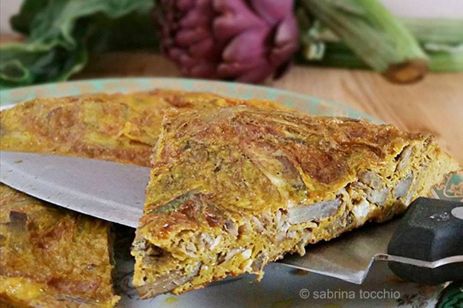 Frittata con i carciofi1