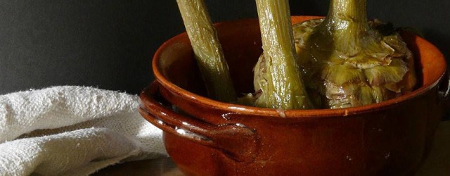 la ricetta dei carciofi alla romana