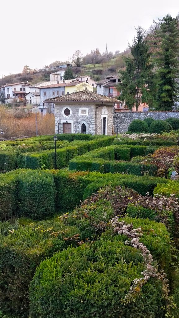 Posta (Rieti) giardino comunale