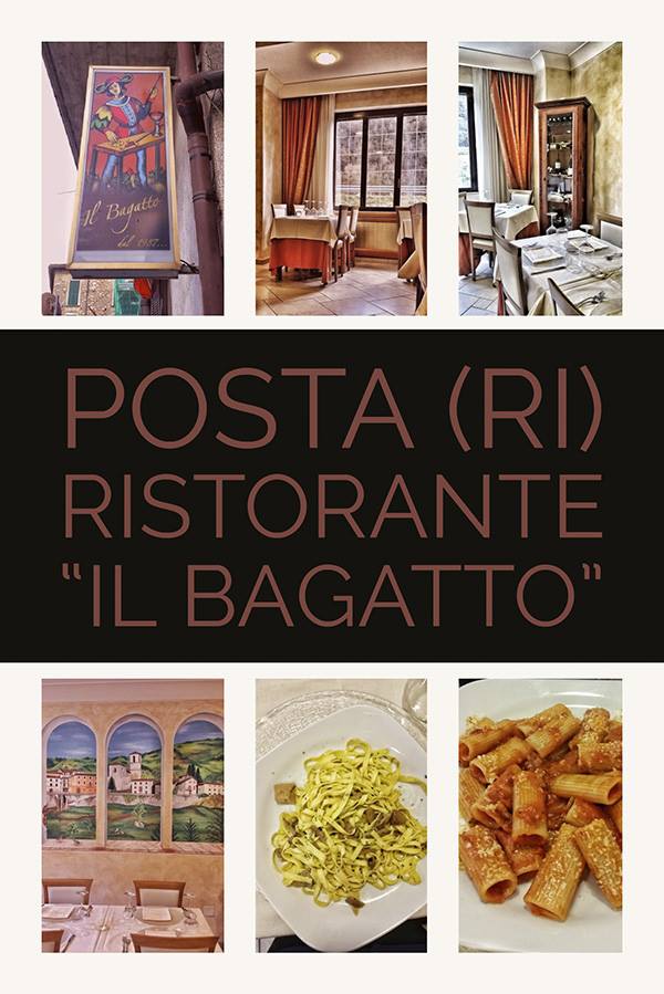 Ristorante il Bagatto, Posta Rieti