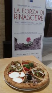 Pizza solidale sisma