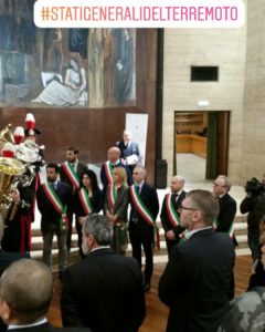 Sindaci e assessori sisma