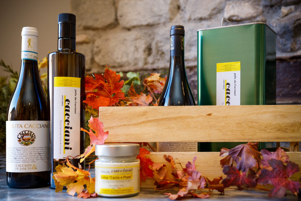Prodotti del Ristorante Cacciani