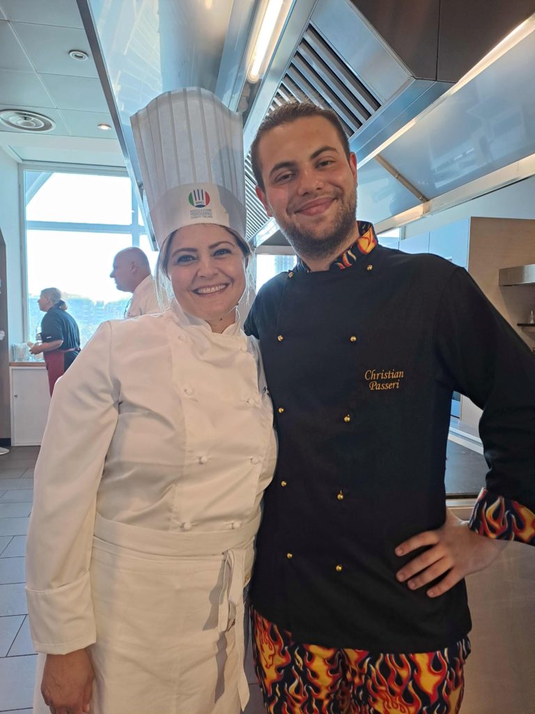 Fabrizia Ventura e Christian Passeri