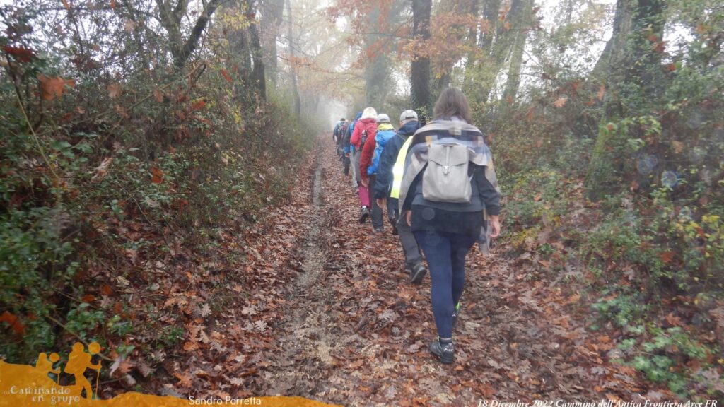 Arce, Cammino dell'Antica Frontiera